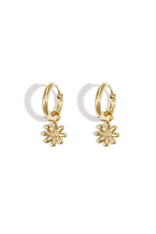 Oorbellen Little Daisy Stainless Steel