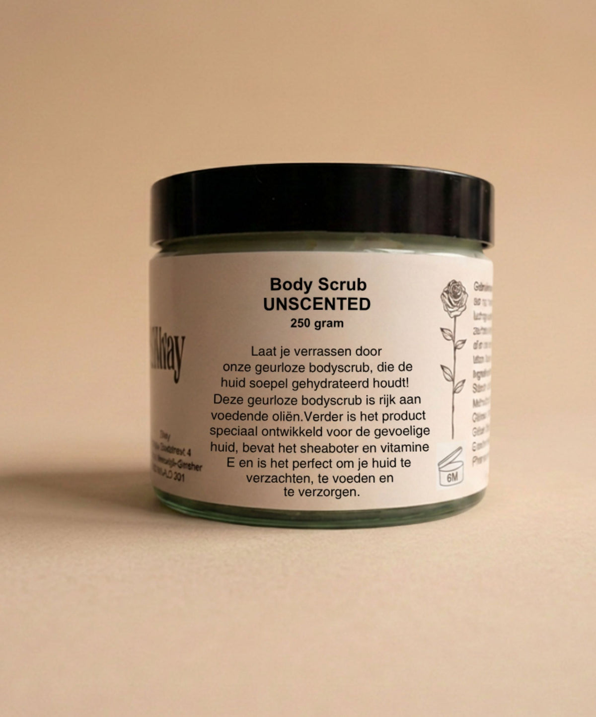 Body Scrub Unscented (geurloos)