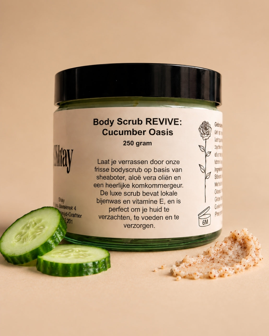 Body Scrub Revive Cucumber Oasis