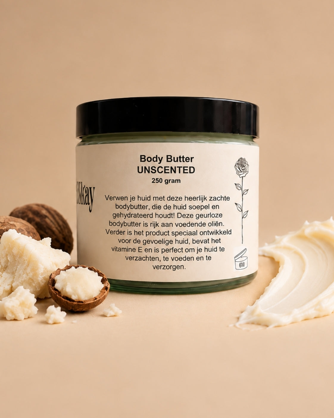 Body Butter Unscented (geurloos)