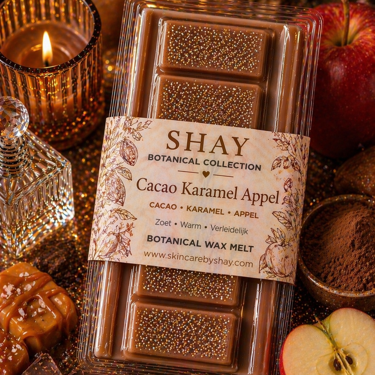 Snapbar Cacao Karamel & Appel