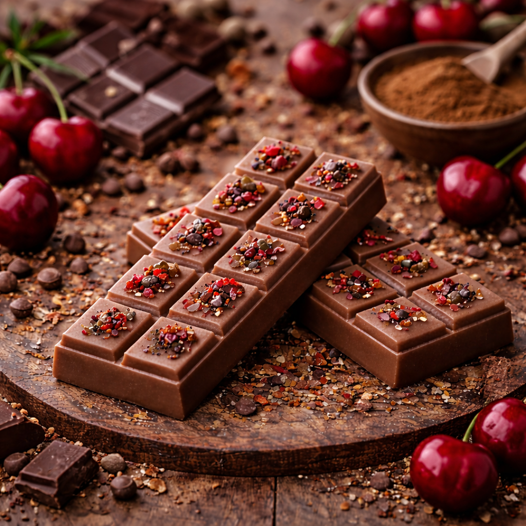 Snapbar Kers & Donkere Chocola
