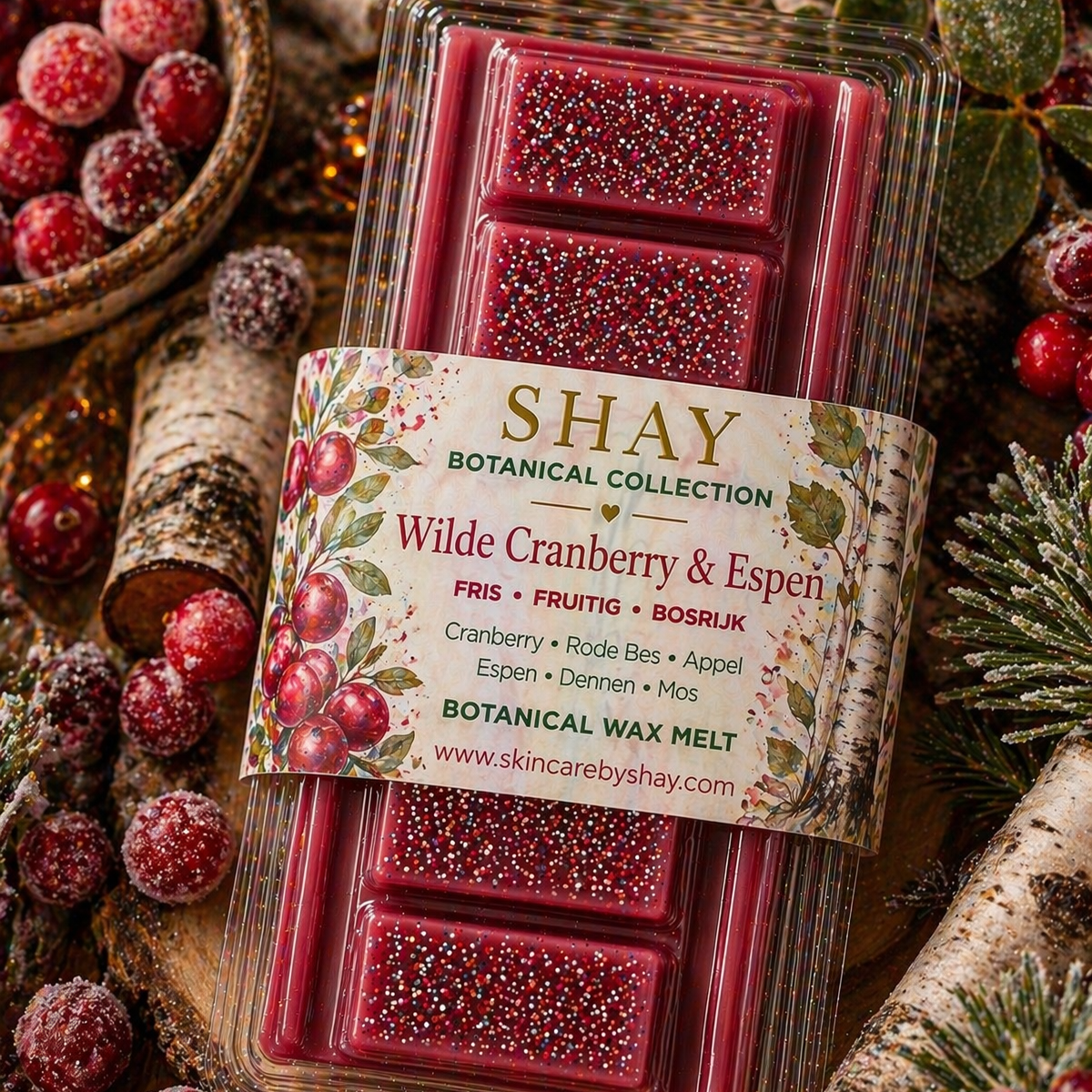 Snapbar Wilde Cranberry & Espen