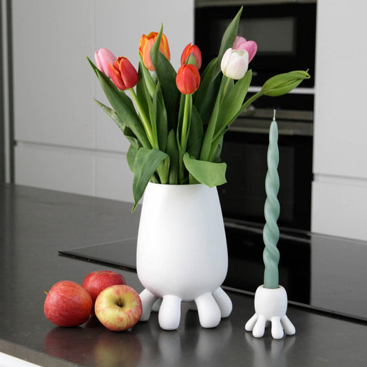 Limited Edition Vaas & Kaarshoudersset