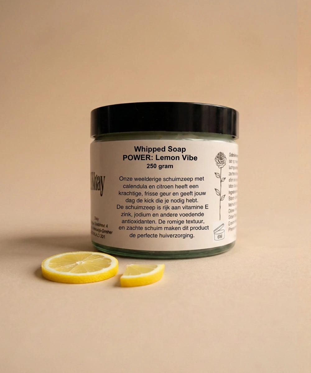 Whipped Soap Power: Lemon Vibe