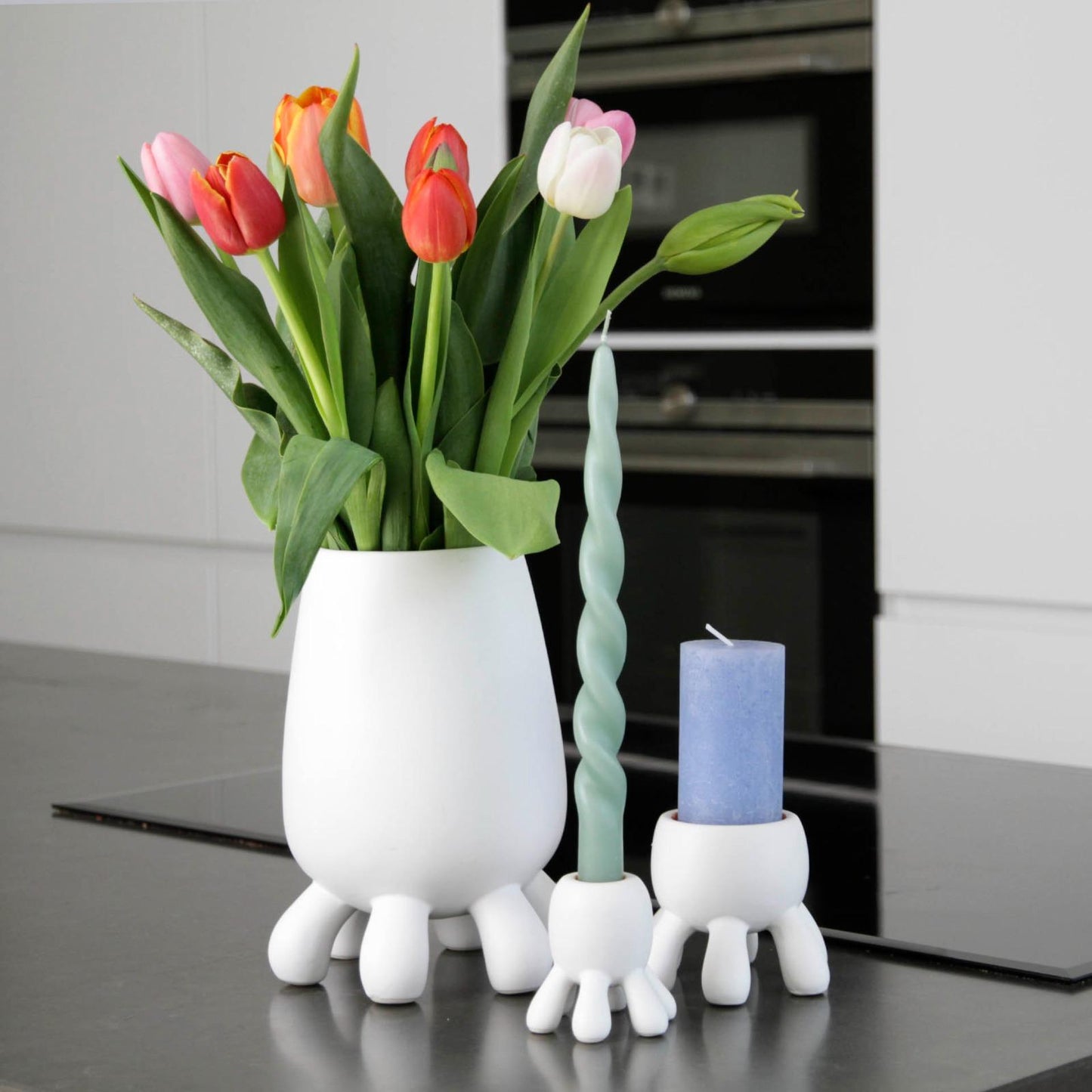 Limited Edition Vaas & Kaarshoudersset